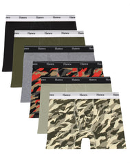 Hanes Originals Boys&rsquo; Underwear Boxer Briefs, 6-Pack, Stretch Cotton, Moisture Wicking