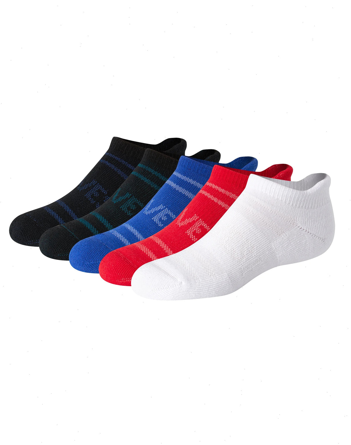 Hanes Moves Ultimate Boys' Seamless Stretch Heel Shield Socks, 6-Pairs