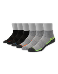 Hanes Boys' Performance Ankle Socks, X-Temp, 6-Pairs