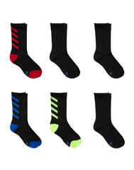 Hanes Performance Boys' X-Temp&reg; Crew  6-Pack