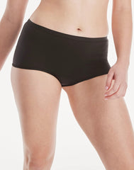 Hanes Comfort, Period. Women's Boyshort Period Underwear, Moderate Leaks, Neutrals, 3-Pack