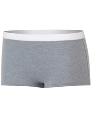 Hanes Originals Girls' Underwear Boyshorts Pack, Black &amp; Assorted, 6-Pack <br>