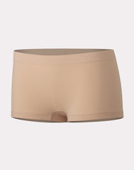 Hanes Girls&rsquo; Tween Underwear Seamless Boyshort Pack, Neutrals, 4-Pack