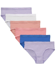Hanes Originals SuperSoft Underwear Hipsters, 6-Pack, Moisture-Wicking