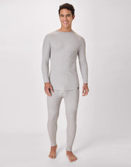 Hanes Men's Long-Sleeve Thermal Shirt, Reversible, Crewneck