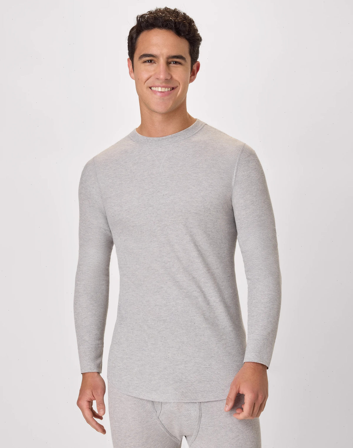 Hanes Men's Long-Sleeve Thermal Shirt, Reversible, Crewneck