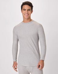 Hanes Men's Long-Sleeve Thermal Shirt, Reversible, Crewneck