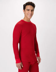 Hanes Men's Long-Sleeve Thermal Shirt, Reversible, Crewneck
