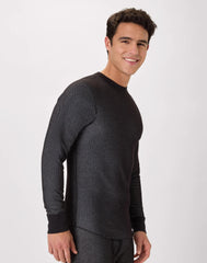 Hanes Men's Long-Sleeve Thermal Shirt, Reversible, Crewneck