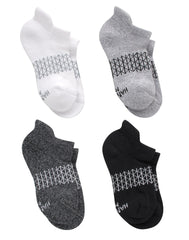 Hanes Absolute Active Boys' Cushioned Heel Shield Socks, 4-Pairs