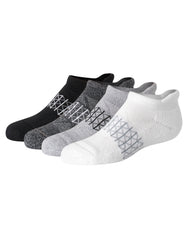 Hanes Absolute Active Boys' Cushioned Heel Shield Socks, 4-Pairs