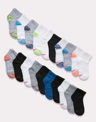 Hanes Boys' Ankle Socks, Super Value Pack, 20-Pairs