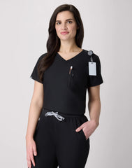 Hanes Premium Scrubs Women's 1-Pocket Scrub Top