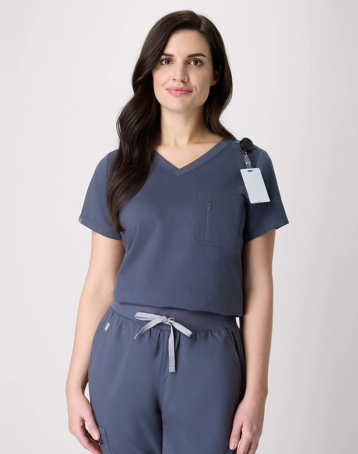 Hanes Premium Scrubs Women's 1-Pocket Scrub Top