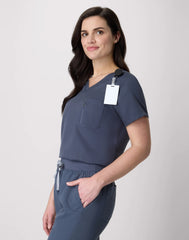 Hanes Premium Scrubs Women's 1-Pocket Scrub Top