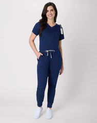 Hanes Premium Scrubs Women's 1-Pocket Scrub Top
