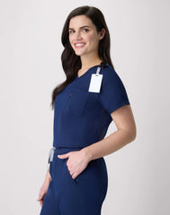 Hanes Premium Scrubs Women's 1-Pocket Scrub Top