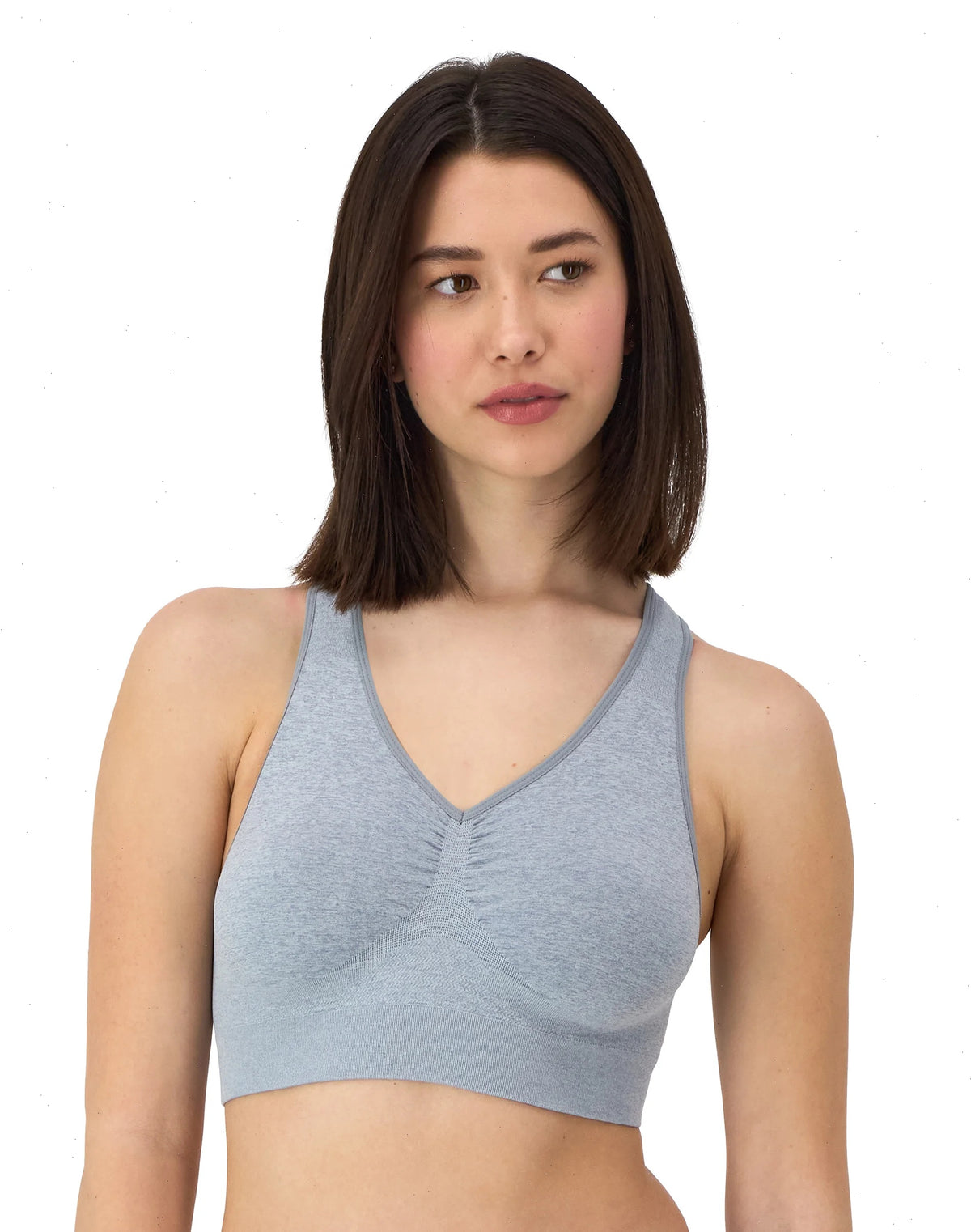 Hanes Women's Seamless Racerback Bra, 2-Pack