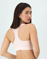 Hanes Women's Seamless Racerback Bra, 2-Pack