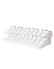 Hanes Girls' No Show Socks, Super Value Pack, 20-Pairs