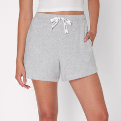 Hanes Originals Comfywear Women's French Terry Lounge Shorts, 4"