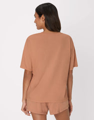 Hanes Originals Women's SuperSoft Comfywear Boxy T-Shirt