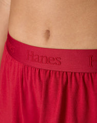 Hanes Originals Women's SuperSoft Comfywear Sleep Shorts, 3.25"