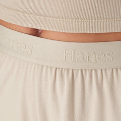 Hanes Originals Women's SuperSoft Comfywear Sleep Shorts, 3.25"