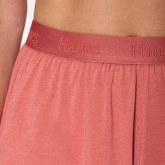 Hanes Originals Women's SuperSoft Comfywear Sleep Shorts, 3.25"