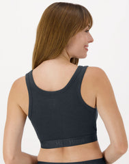Hanes Originals Women's SuperSoft Comfywear Rib Banded Crop Top