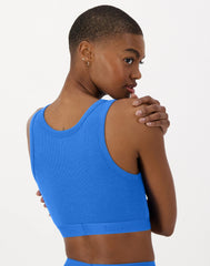 Hanes Originals Women's SuperSoft Comfywear Rib Banded Crop Top