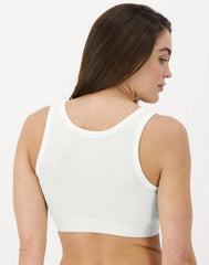 Hanes Originals Women's SuperSoft Comfywear Rib Banded Crop Top