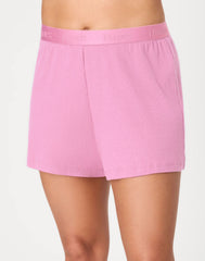 Hanes Originals Women&rsquo;s SuperSoft Comfywear Rib Sleep Shorts