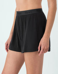 Hanes Originals Women&rsquo;s SuperSoft Comfywear Rib Sleep Shorts