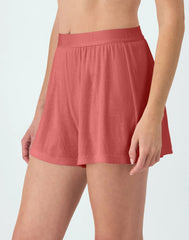 Hanes Originals Women&rsquo;s SuperSoft Comfywear Rib Sleep Shorts