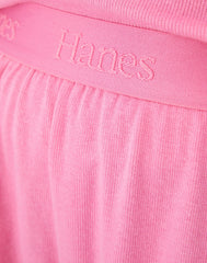Hanes Originals Women&rsquo;s SuperSoft Comfywear Rib Sleep Shorts