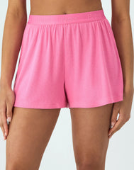 Hanes Originals Women&rsquo;s SuperSoft Comfywear Rib Sleep Shorts