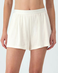 Hanes Originals Women&rsquo;s SuperSoft Comfywear Rib Sleep Shorts