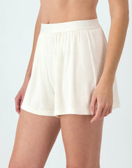 Hanes Originals Women&rsquo;s SuperSoft Comfywear Rib Sleep Shorts