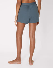 Hanes Originals Women&rsquo;s SuperSoft Comfywear Rib Sleep Shorts