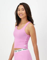Hanes Originals Comfywear Women's Rib Crop Tank
