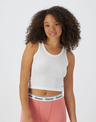 Hanes Originals Comfywear Women's Rib Crop Tank