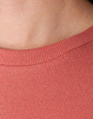 Hanes Originals Women's Supersoft Comfywear Rib Baby Doll Tee