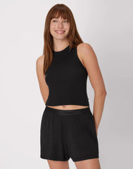 Hanes Originals Women's Supersoft Comfywear Rib Racerback Crop Tank