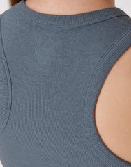 Hanes Originals Women's Supersoft Comfywear Rib Racerback Crop Tank