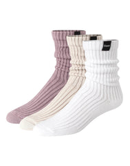 Hanes Originals Men&rsquo;s Crew Socks Pack, 3 Pairs, SuperSoft Slouch