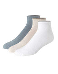 Hanes Originals Men&rsquo;s SuperSoft Ankle Socks, 3-Pairs