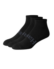 Hanes Originals Men&rsquo;s SuperSoft Ankle Socks, 3-Pairs