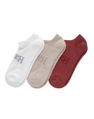 Hanes Originals Men&rsquo;s SuperSoft No Show Socks, 3-Pairs