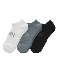 Hanes Originals Men&rsquo;s SuperSoft No Show Socks, 3-Pairs